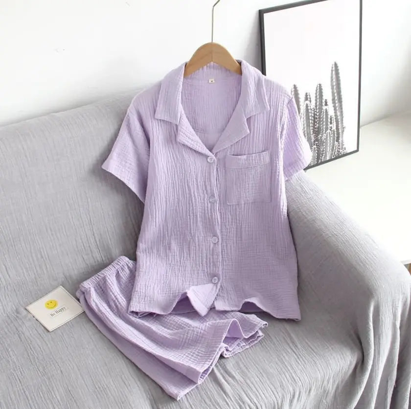 Cotton co-ord set for women - front view