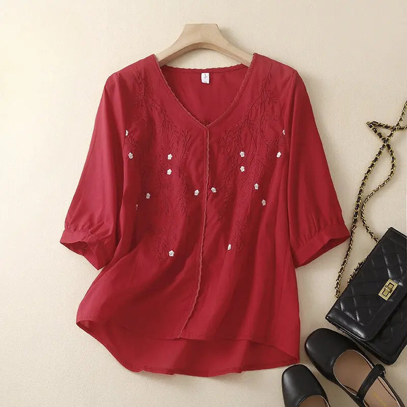 Viscose rayon tunic for women - styled look 2