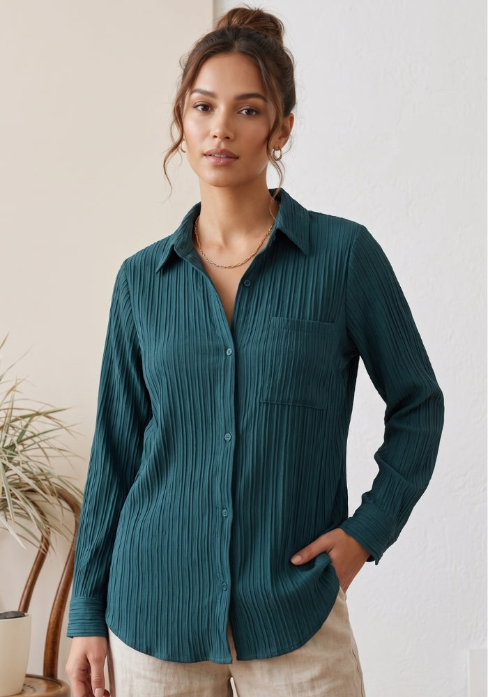 Collar neck shirt for women - color range