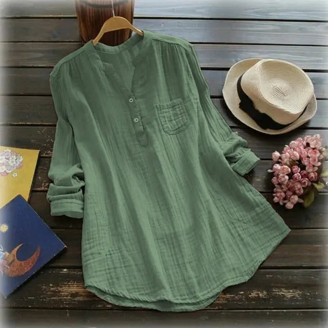 Cotton tunic for women - styled look 1